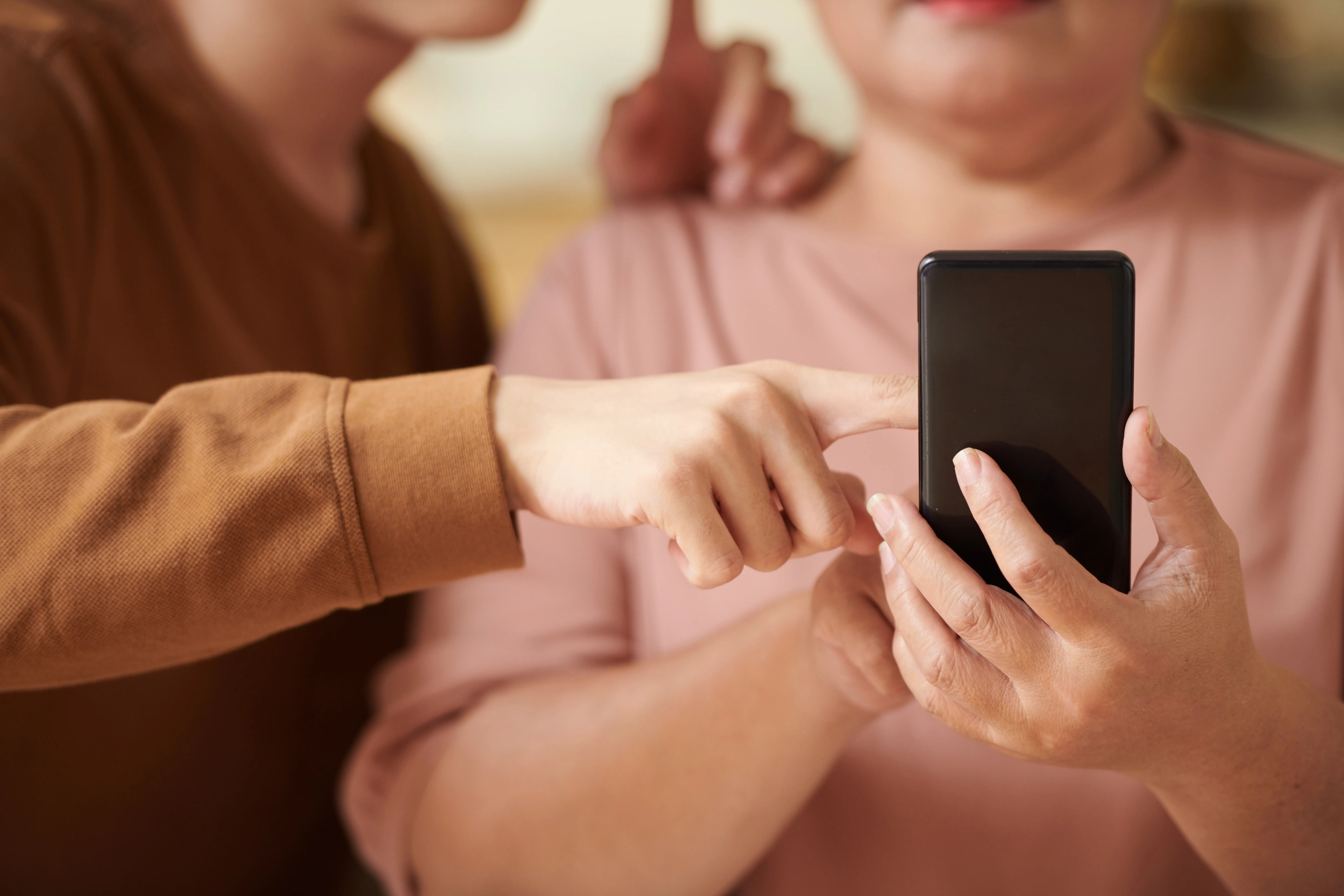 Parents staying connected with their child's education